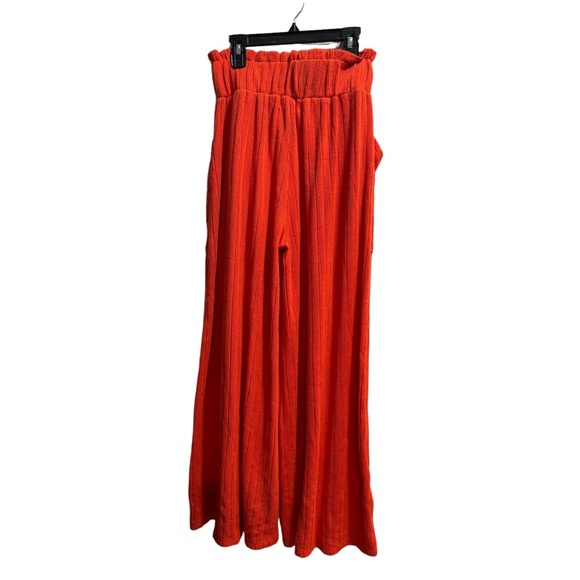 Bucket List Orange Wide Leg Pants size‎ Small - Picture 3 of 6